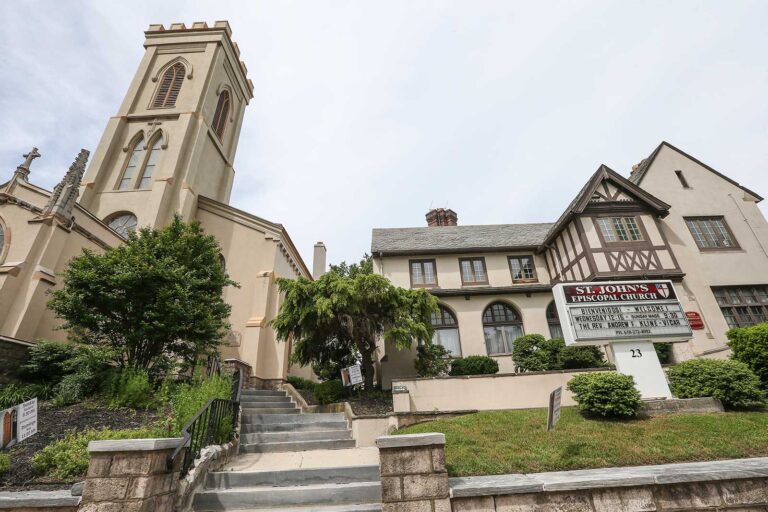 Historic church building in Philadelphia that could be redeveloped into housing